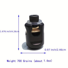 Bow Stabilizer Adapter Aluminum Alloy Wear Resistant for Compound Recurve Bow