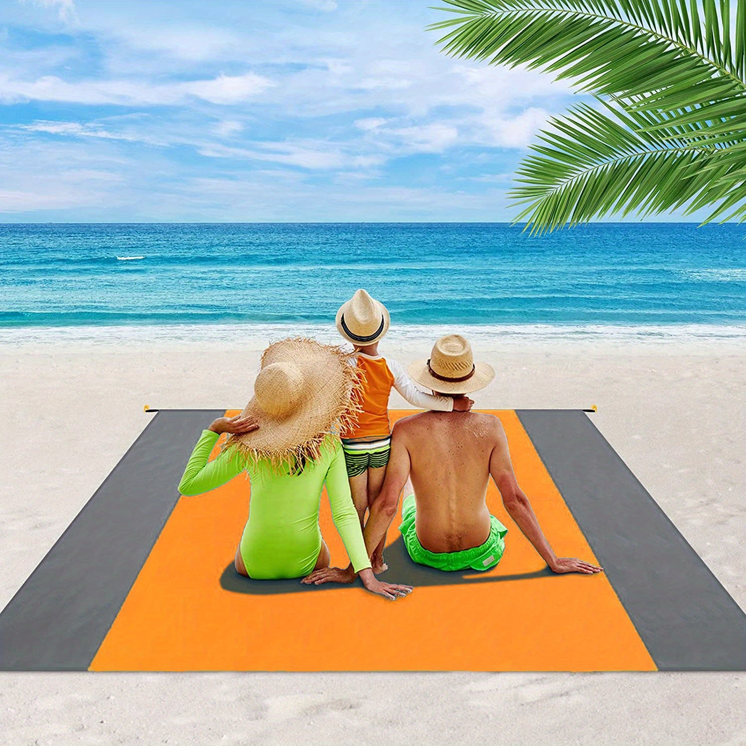 Waterproof Beach Mat Quick Drying Blanket For Outdoor Camping