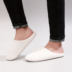 Men's Memory Foam House Slippers with Soft Sole