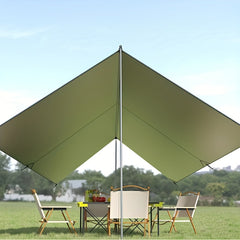 Outdoor Canopy Tent Sunshade Rainproof 10 Person Shade Sail Hardware