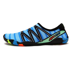 Women's Striped Water Shoes Barefoot Swimming Surfing Aqua Shoes