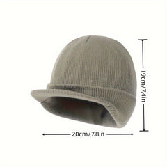 Beanie Knit Hat Winter Warmth Ear Protection