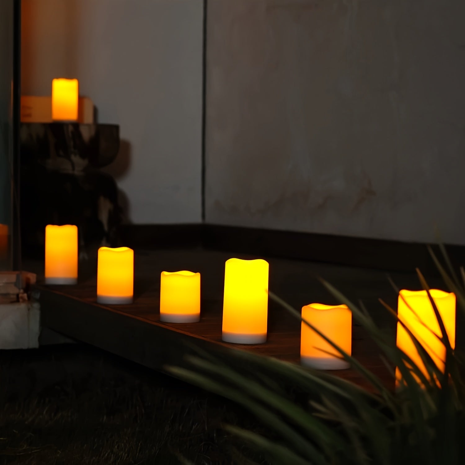 Waterproof Solar Candles for Outdoor Activities