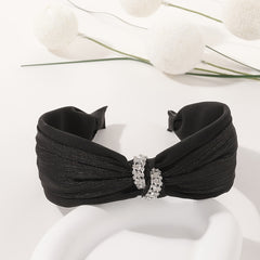 Knotted Rhinestone Hair Hoop for Girls