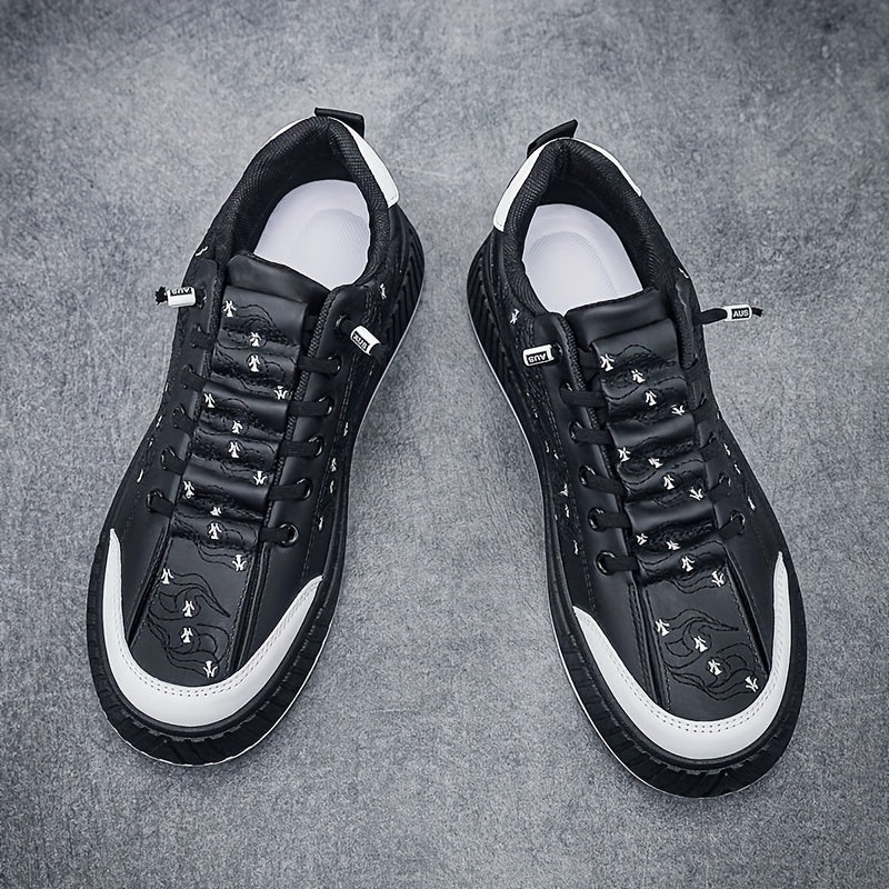 Men's Block Skate Shoes - Non Slip Casual Shoes