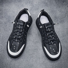 Men's Block Skate Shoes - Non Slip Casual Shoes