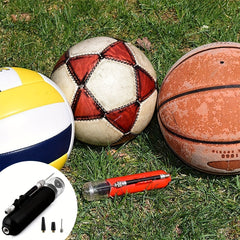 4pcs Portable Manual Pump Volleyball Football Air Pump