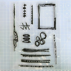 Cartoon Transparent Stamp for DIY Scrapbooking