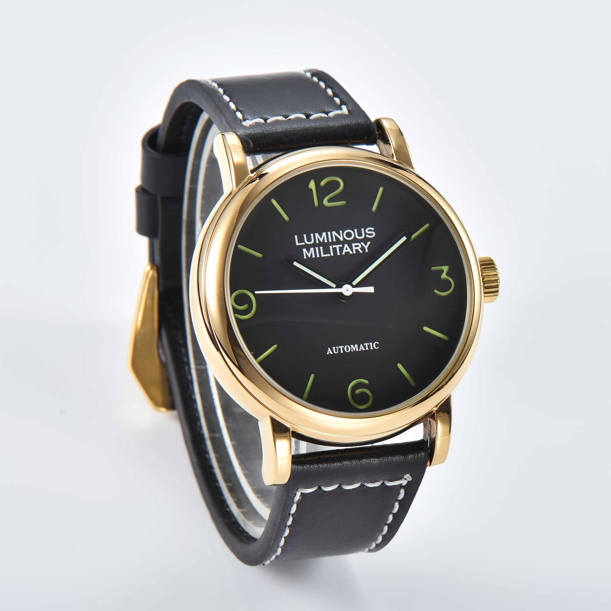 KUERST Teen Watch Automatic Mechanical Night Glow Wristwatch