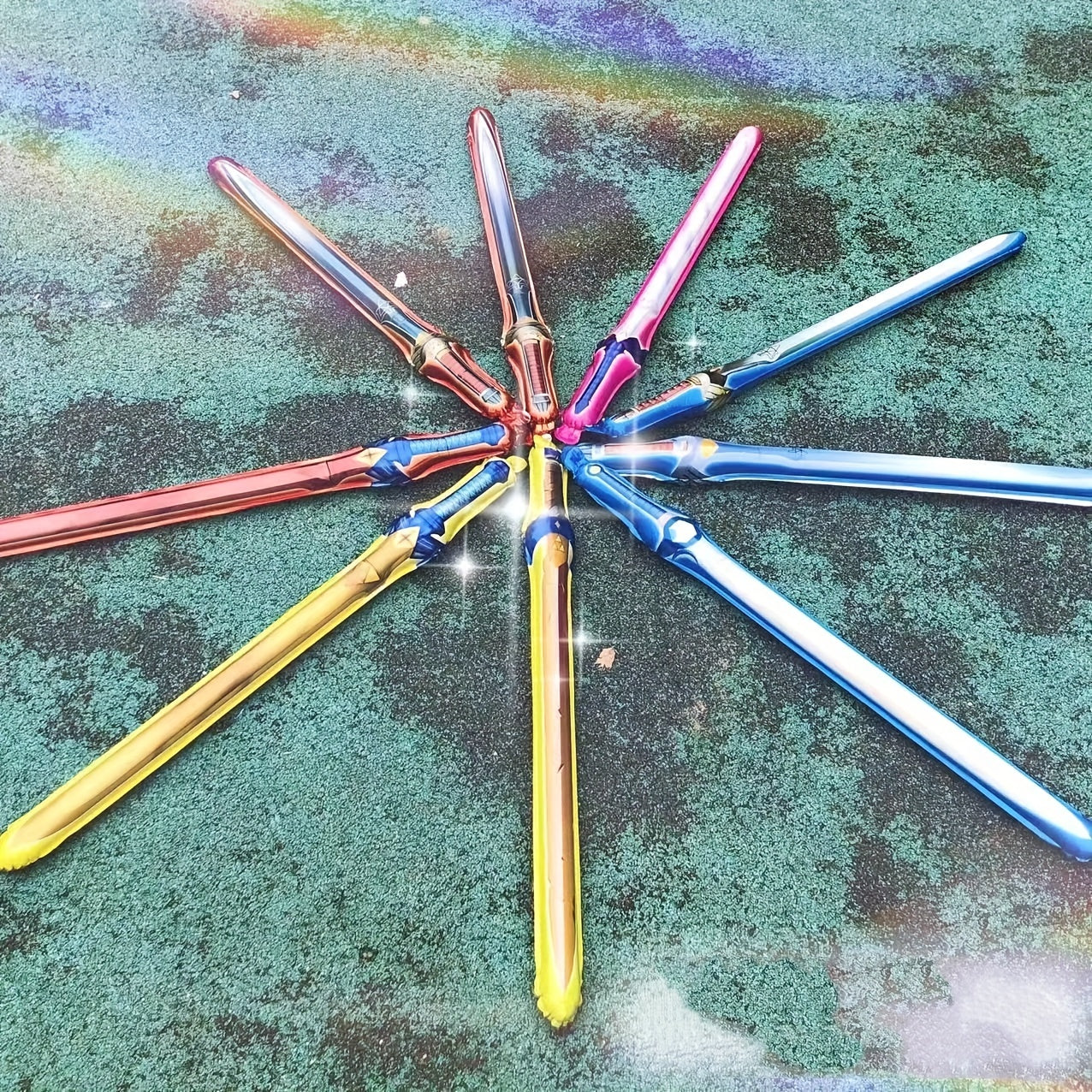 8pcs Party Sword Balloon Decoration for School Celebrations