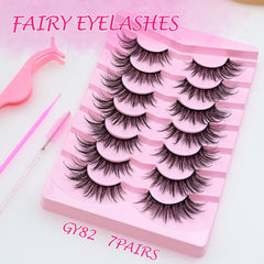 Faux Mink False Eyelashes Cat Eye Lashes 20mm