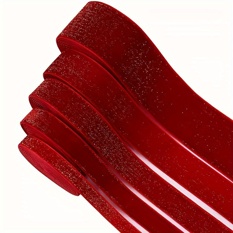 74 Meter Velvet Woven Ribbon Satin Ribbon Red Bow Headband Material
