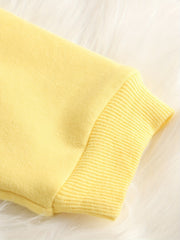 Baby Boys Casual Sweatshirt Kids Patch Pocket Long Sleeve Pullover
