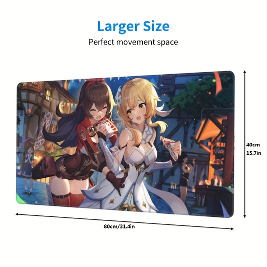 Anime Mouse Pad Gamer Office 79 76x39 PC Mouse Mat Gaming Mouse Pad