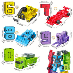 Number Transformation Puzzles 0-9 DIY Kit