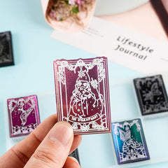 Crystal Epoxy Tarot Mold Resin Mold Jewelry Pendant Silicone Mold