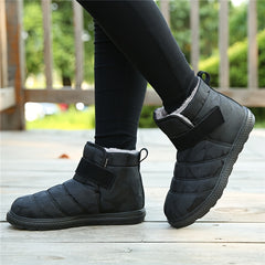 Men's Camo Snow Boots Warm Fleece Ankle Boots