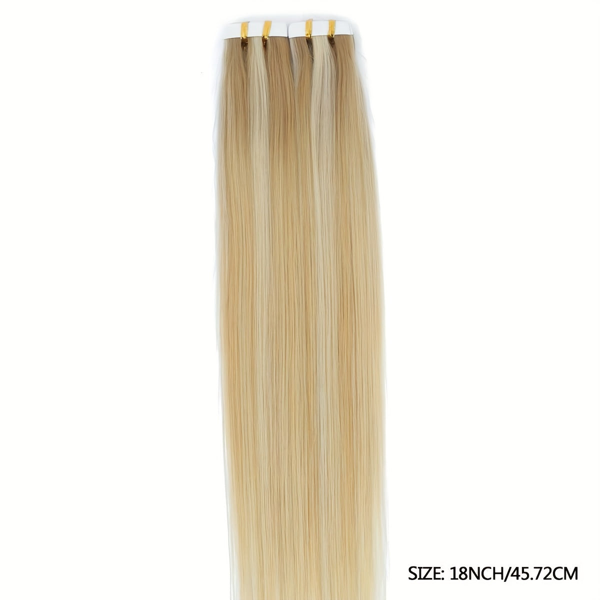 20pcs Ombre Straight Tape In Human Hair Extensions Natural Looking