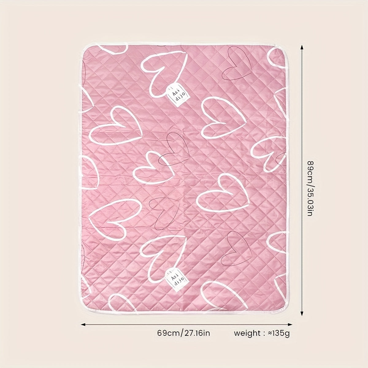 Foldable Baby Diaper Mat Portable Infant Urine Pad Mix Colors Breathable