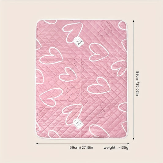 Foldable Baby Diaper Mat Portable Infant Urine Pad Mix Colors Breathable