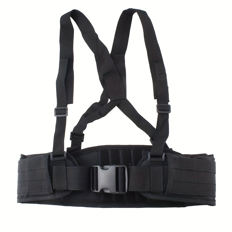 Tactical Molle Belt 1000D Nylon Soft Padded Adjustable Combat Girdle for Men