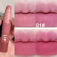 Matte Crayon Lipstick Set 4 Waterproof Velvet Long-lasting Lip Gloss