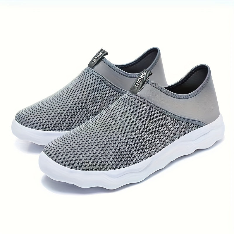 Men's Slip on Mesh Sneakers Lightweight Breathable Shoes