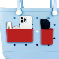 2PCS Phone Holder Bogg Bag Detachable Organizer Beach Travel Accessories