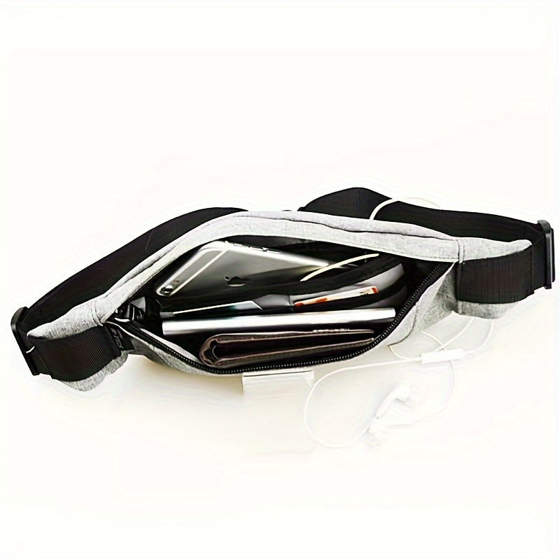 Men's Waterproof Sports Waist Bag Chest Bag for Outdoor Camping