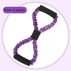 8 Figure Elastic Loop Resistance Band for Fitness Training