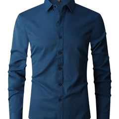 Men's Formal Button Up Shirt for Business