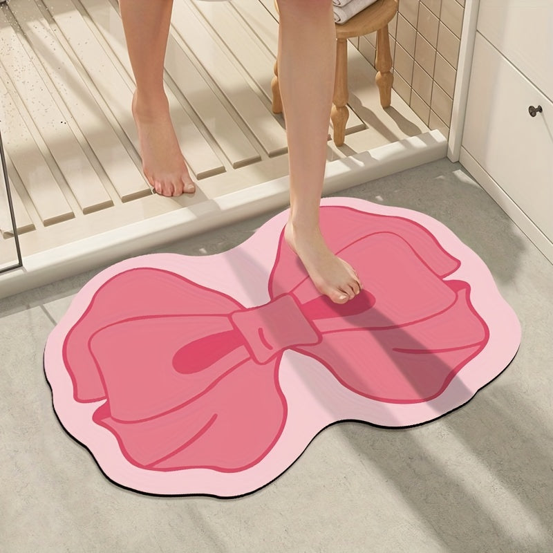 Soft Diatom Mud Absorbent Bathroom Floor Mat