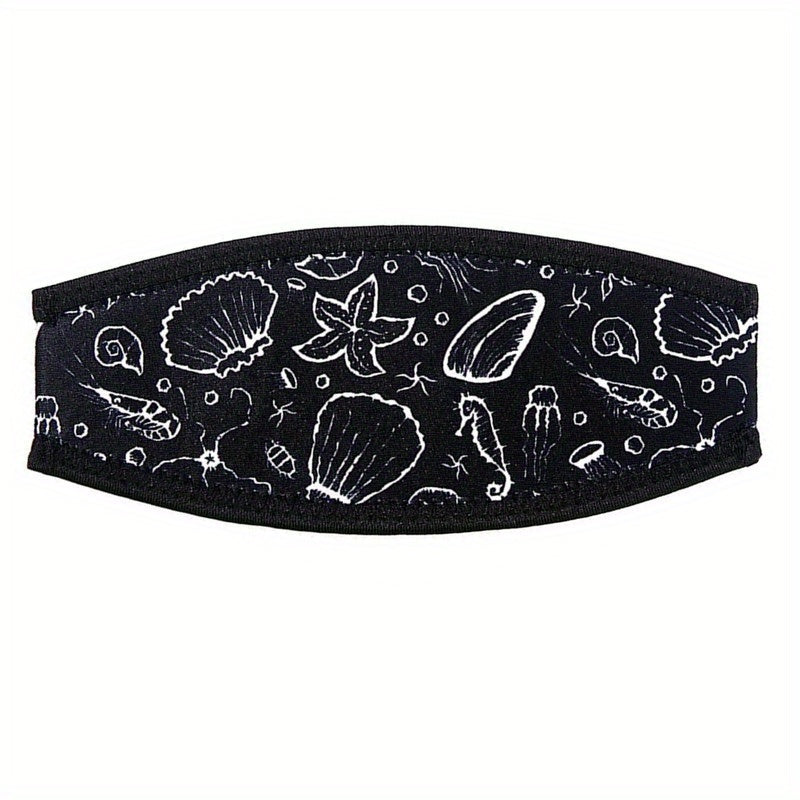 Mask Strap Hair Protector Wrap for Water Sports Decorative Printing
