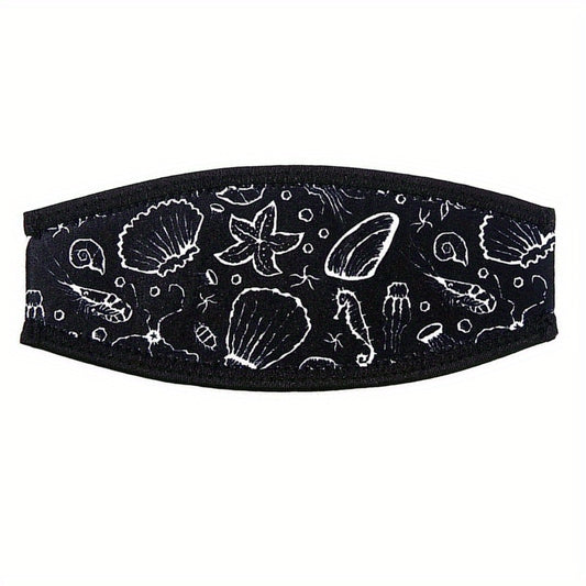 Mask Strap Hair Protector Wrap for Water Sports Decorative Printing