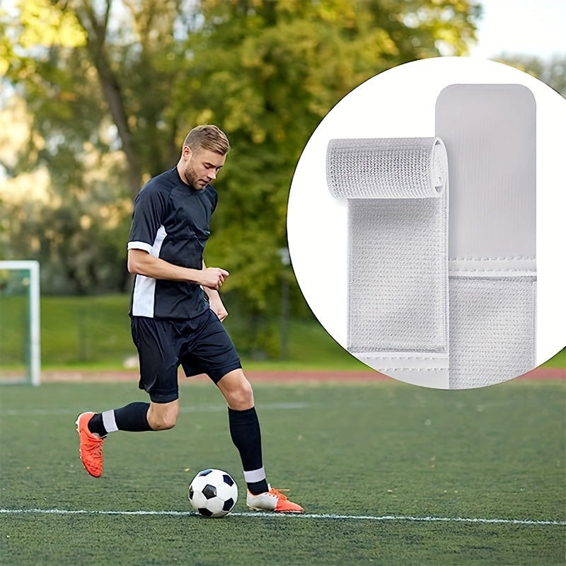 4PCS Soccer Shin Guard Strap Anti Slip Ankle Guards