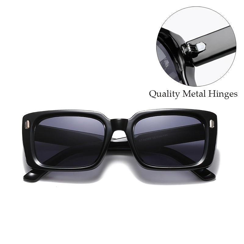 Rectangular Sunglasses Minimalist UV400 Square Sun Glasses