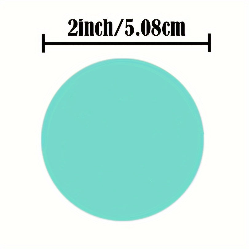 500pcs Green Thermal Labels Stickers 5.08x5.08cm - Coding Address Name Tag