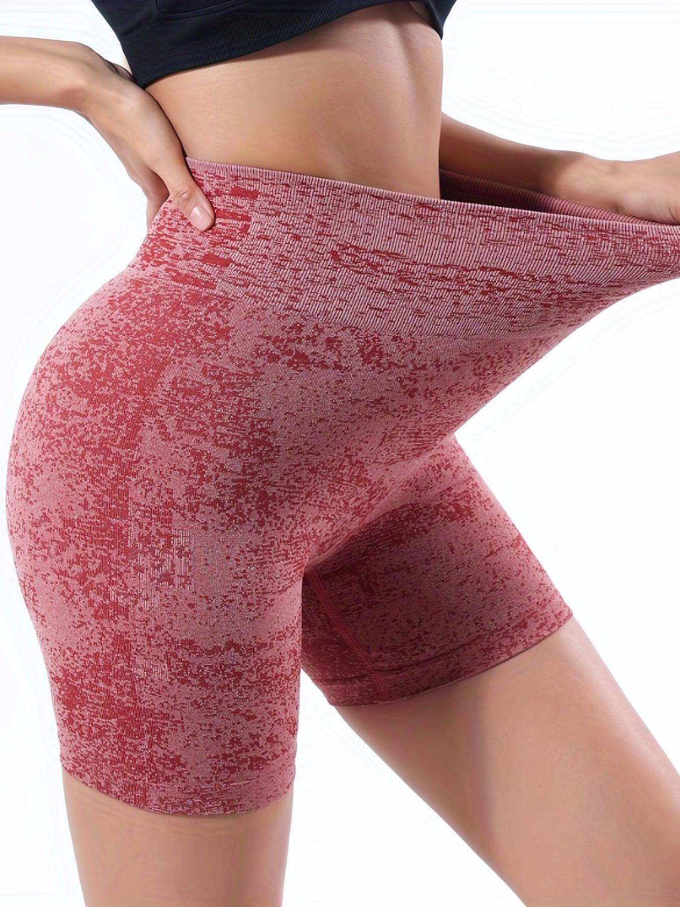 High Waist Tummy Control Fitness Sports Shorts Women's Activewear