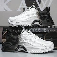 Men's Gradient Chunky Sneakers Dad Shoes Athletic Shoes