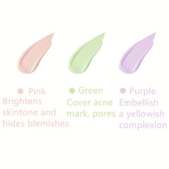 Tricolor Isolation Cream Concealer Moisturizer