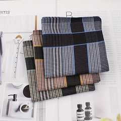 Men's Lightweight Plaid Handkerchief for Vacation & Everyday Use