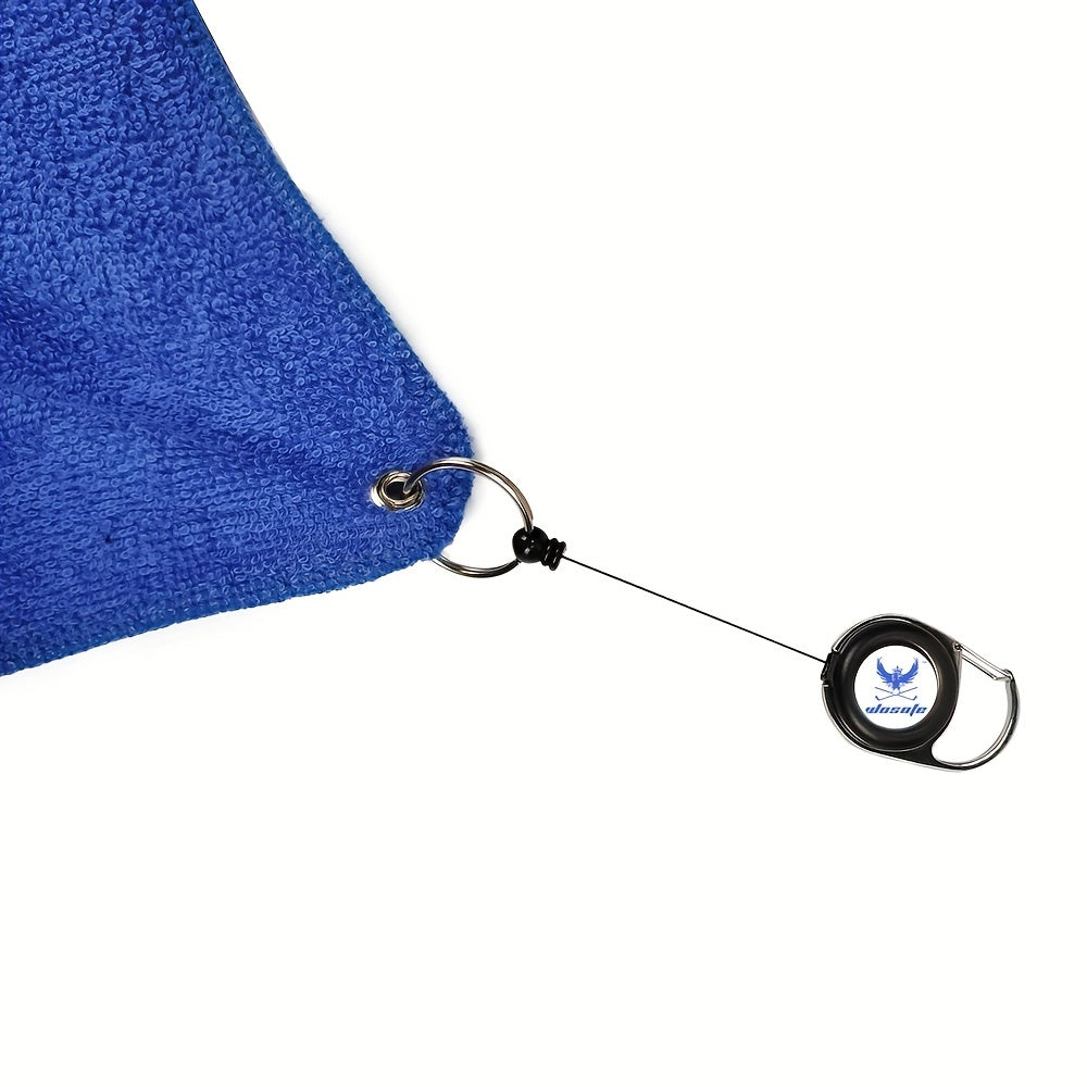 Golf Cleaning Towel Rod Cloth Ball With Hook