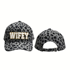 WIFEY Corduroy Baseball Cap Womens Dad Hat Adjustable Sports