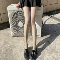 Ombre Ultra Thin High Waist Sheer Slimming Pantyhose