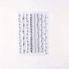 Branches Art Lines Transparent Stamps Holiday Card Making DIY Crafts