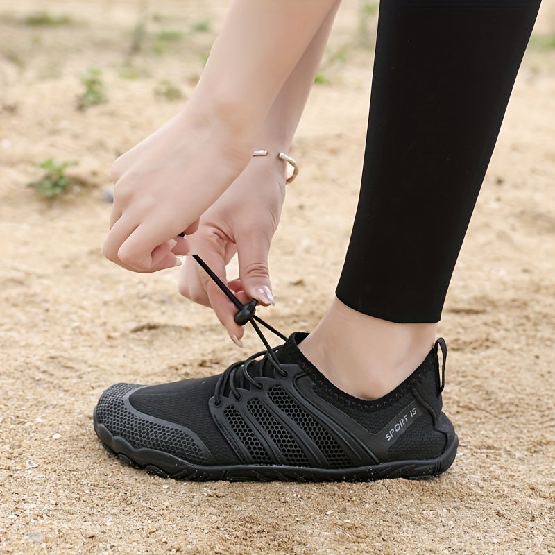 Men's Breathable Water Shoes Adjustable Lace Unisex Outdoor Lightweight