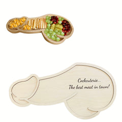 Wooden Charcuterie Board for Entertaining & Gifting