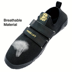 Men's Training Shoes with Double Hook & Loop Fasteners