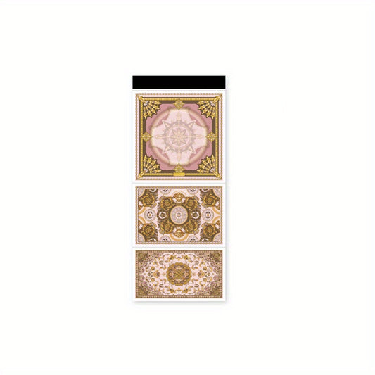 30pcs Retro Pattern Material Scrapbooking Art Supplies DIY Decorative Collage