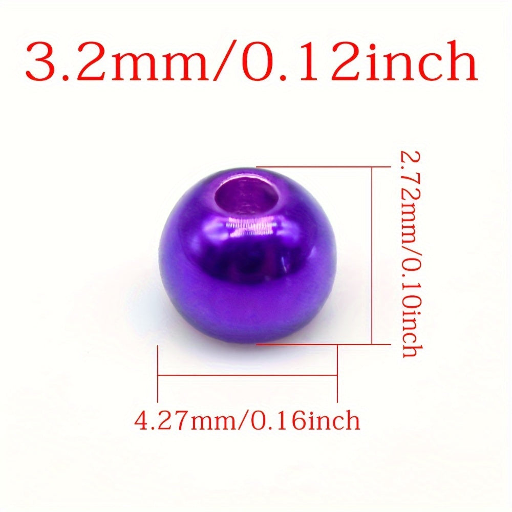 20pcs 3.2mm Colorful Beads for Fly Fishing - Fly Tying Nymph Eyes